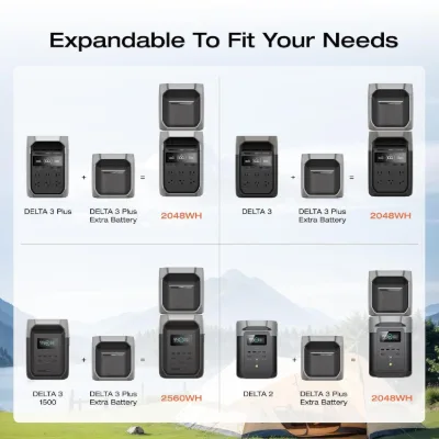 EcoFlow DELTA 3 Batería Adicional Inteligente