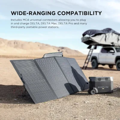 EcoFlow Panel Solar Portátil de 400W